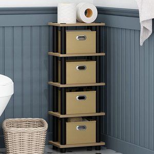 Furinno LACi 4-Bins System Rack